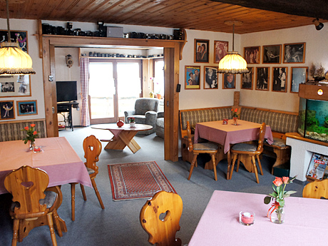 Der Fr�hst�cksraum vom Haus Fernblick
