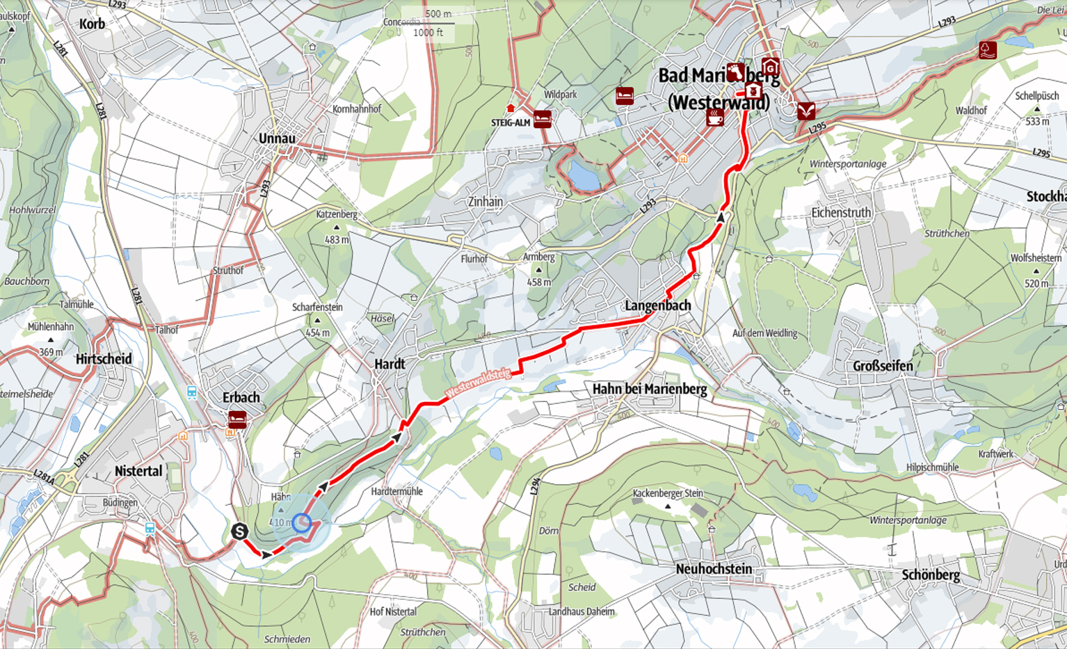 Wandern auf dem Westerwald-Steig - die grüne Oase zwischen Frankfurt