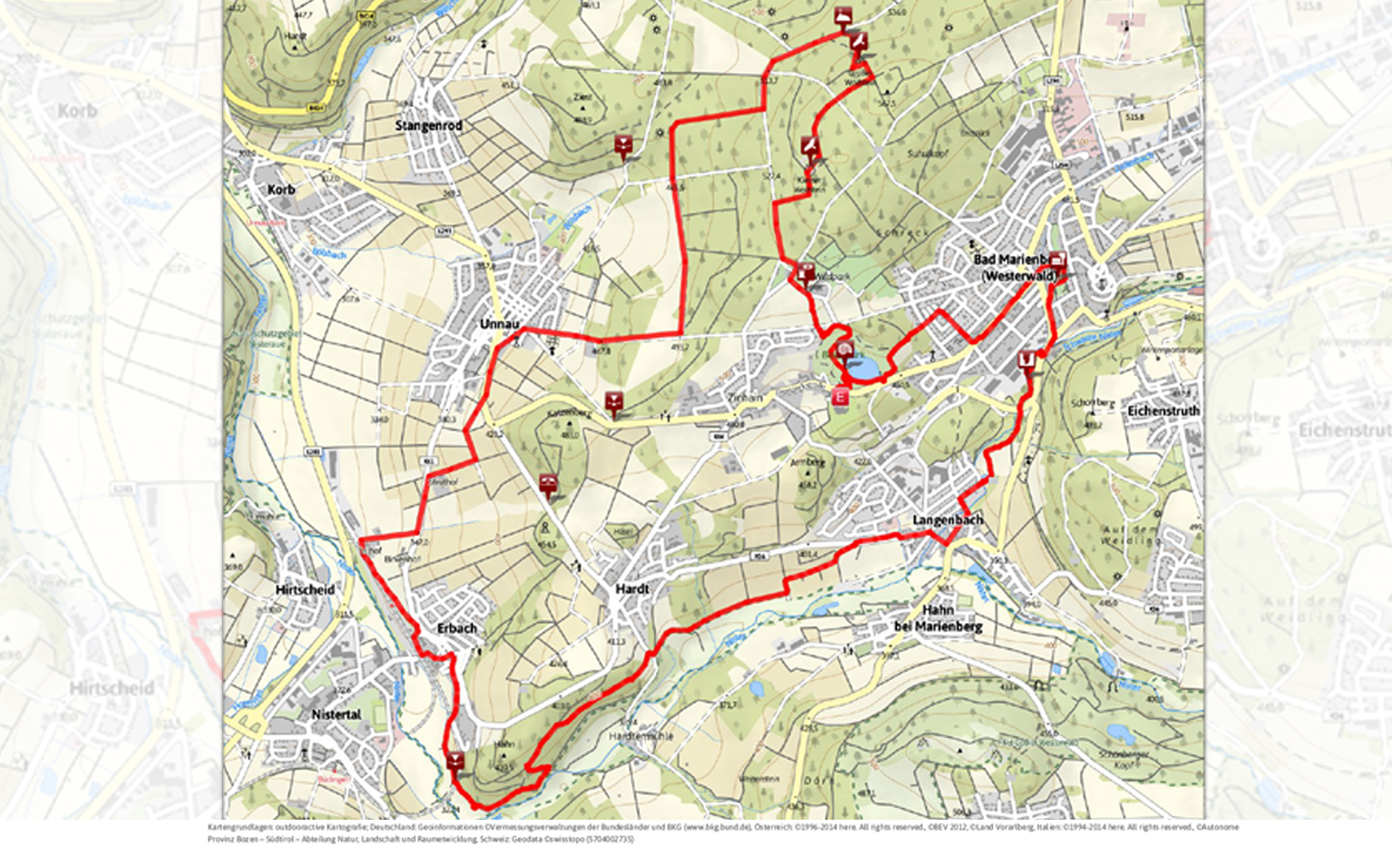 Die Feuerschleife - Rundwanderweg im Westerwald bei Bad Marienberg